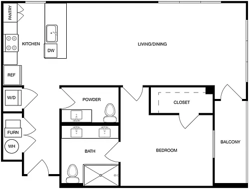 Floor plan 1A