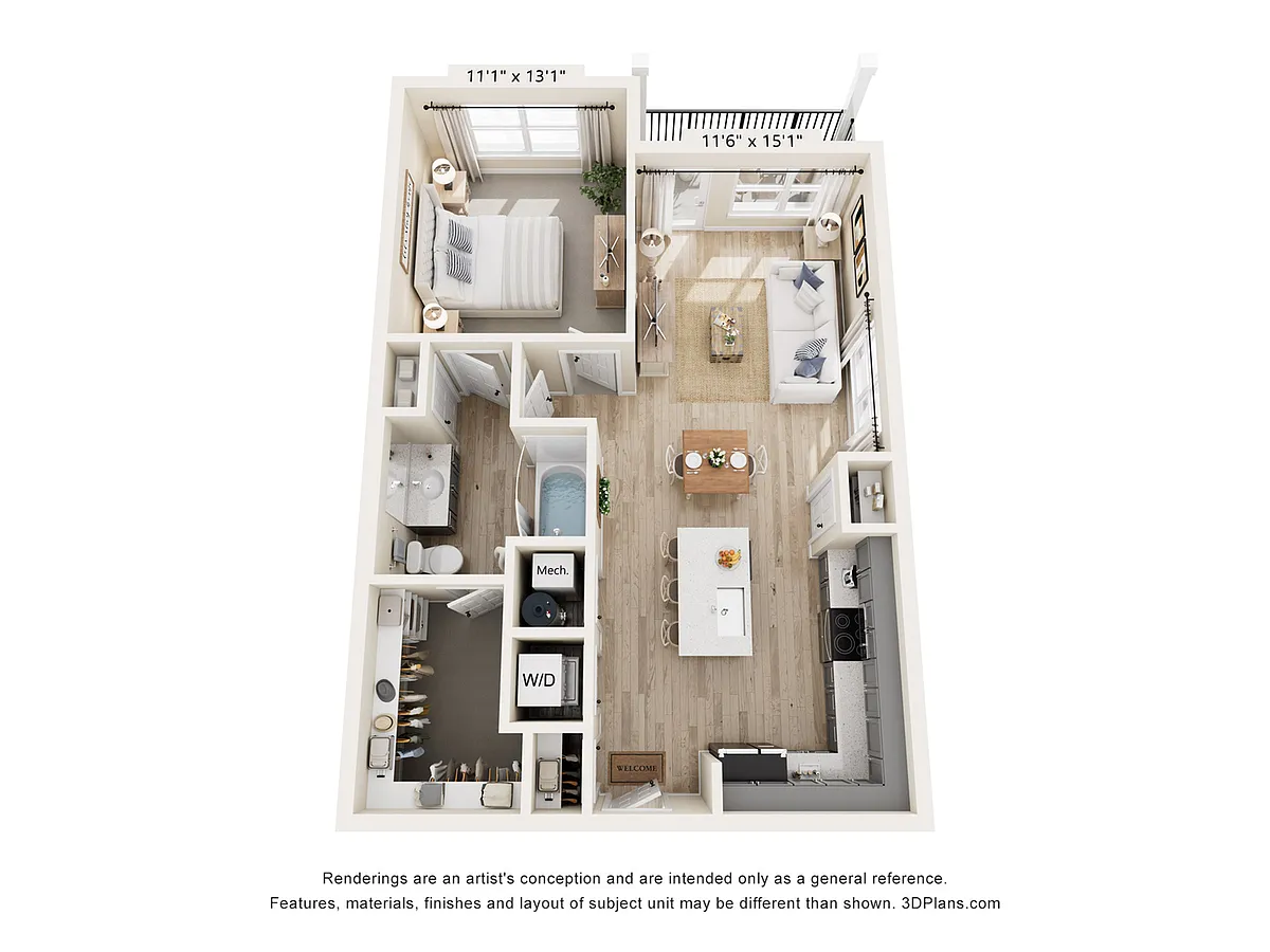 Floor plan A1