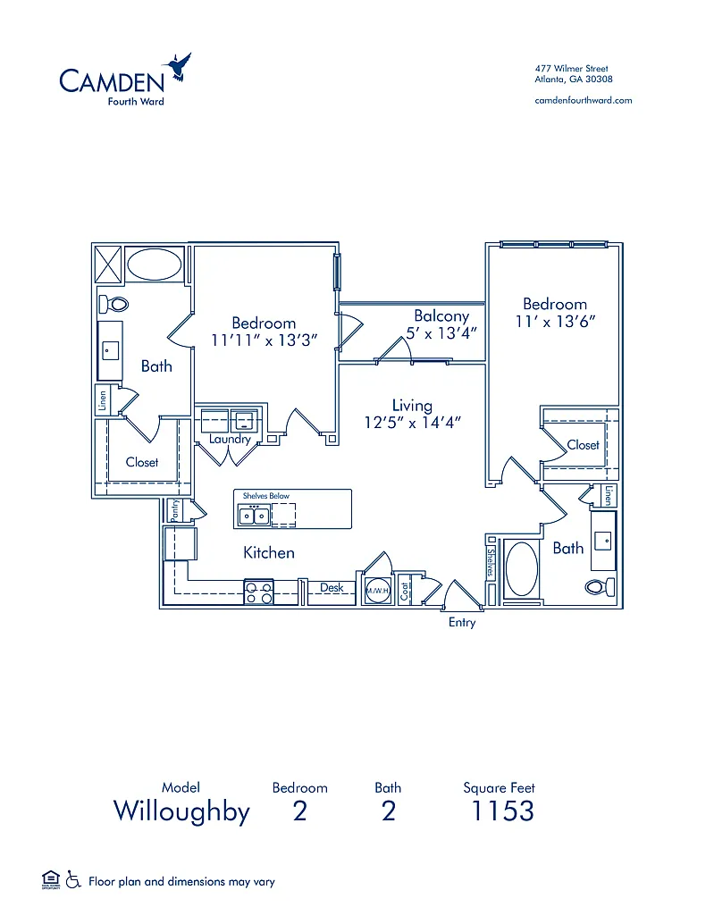Floor plan Willoughby