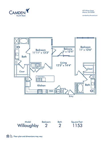 Floor plan Willoughby