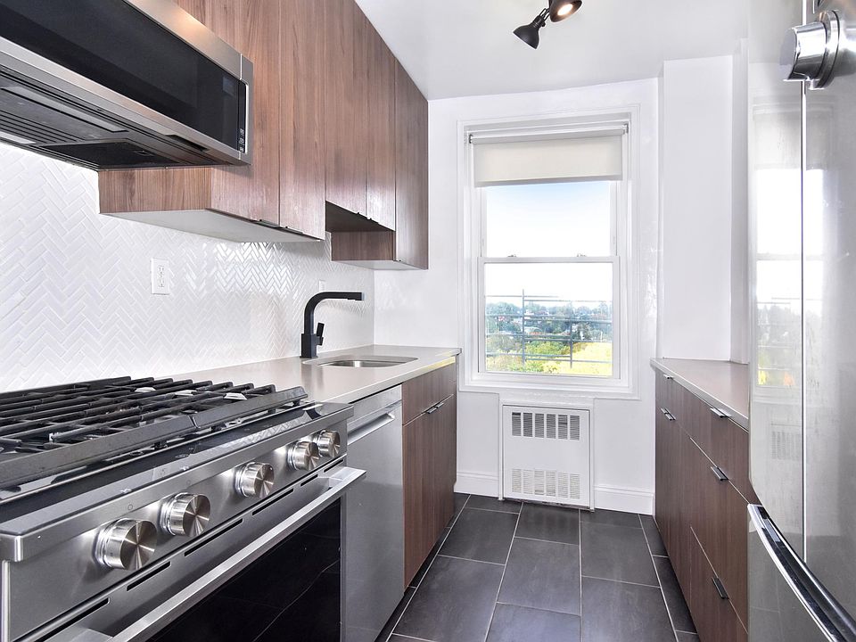 Gorgeous renovated kitchen with western views from the window.