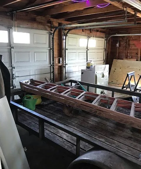 Two car garage