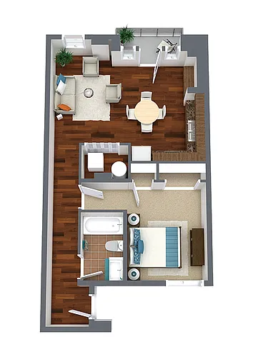 Floor plan C Plan