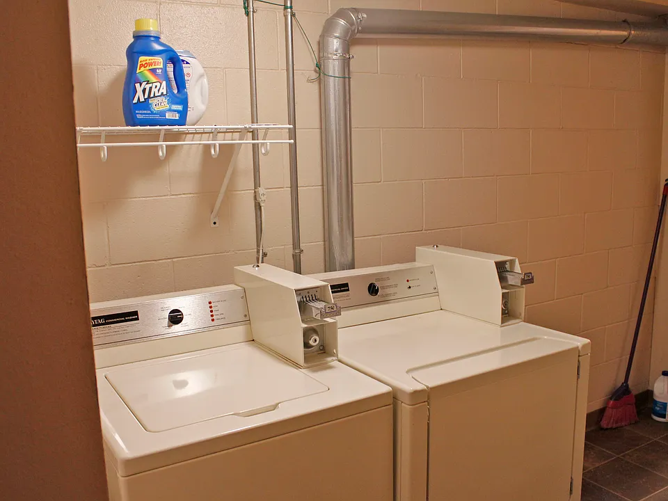 Coin washer and dryer has been recently updated to a regular dryer.