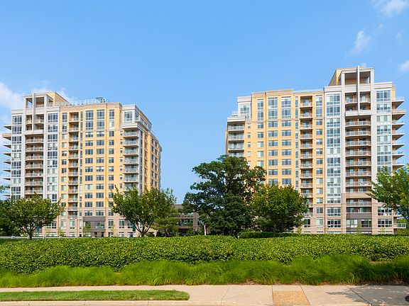 The Harrison as seen from the Reston Town Center area
