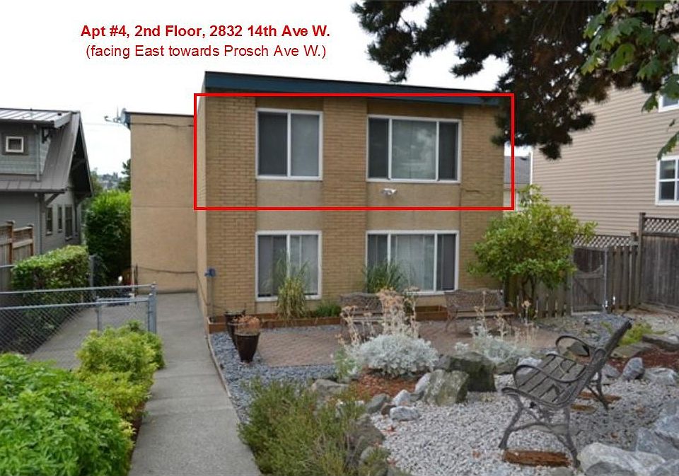 Apt #4 faces Prosch Ave W.