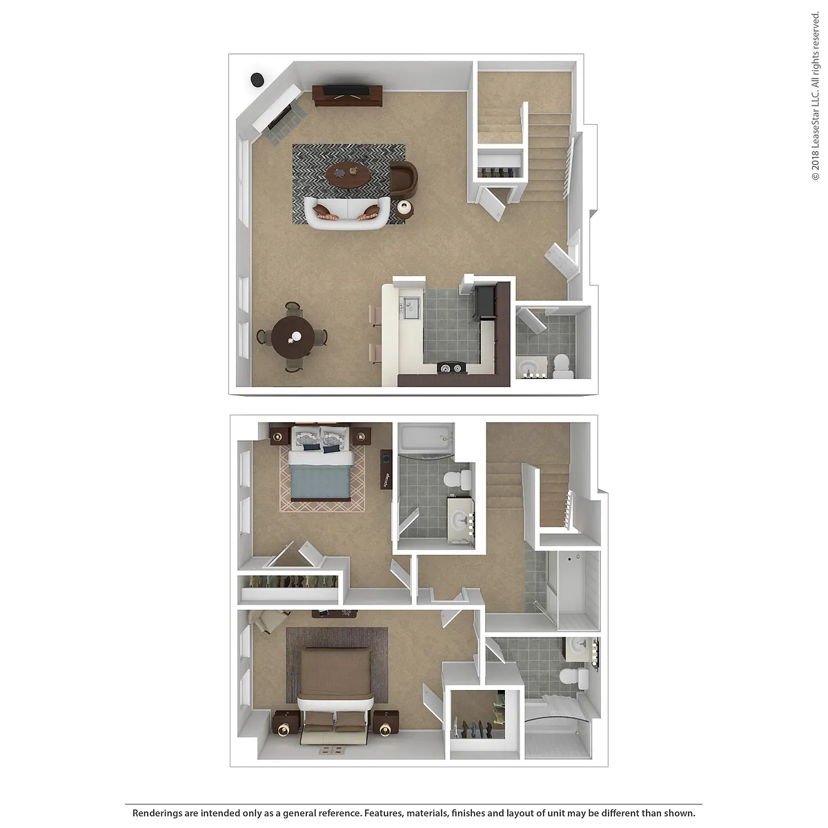 Floor plan 2 Bedroom