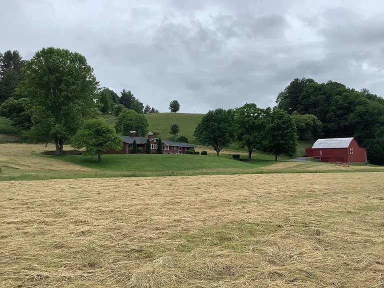 View from road