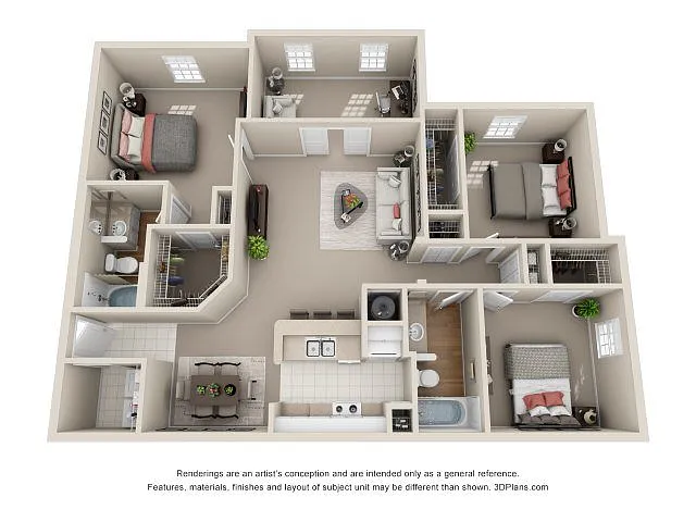 Floor plan Buckingham Renovated