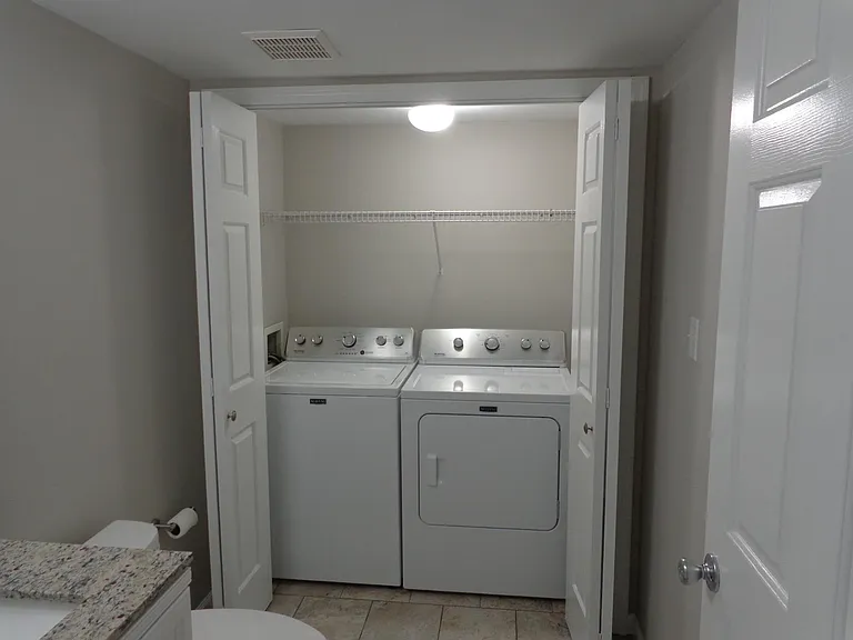 Washer and Dryer Included
