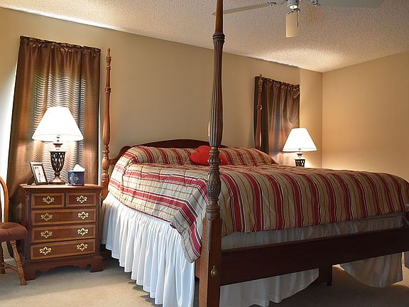 Master Bedroom.  Lake views!