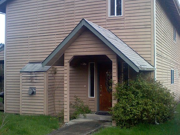 front entrance to house