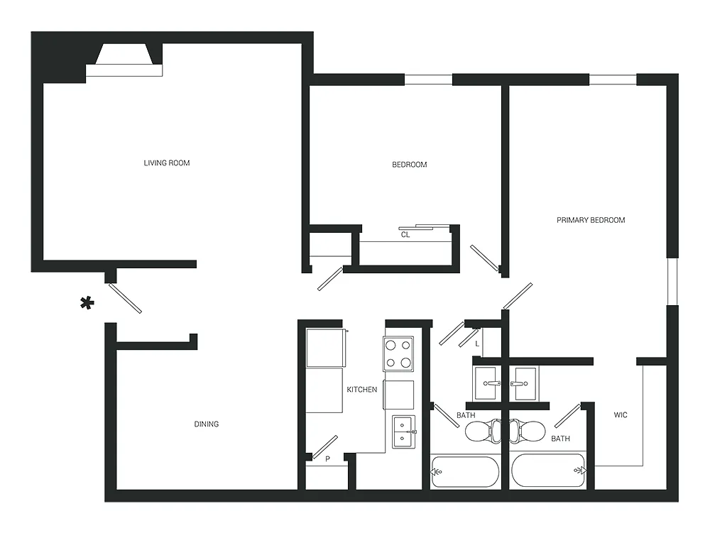 Floor plan Elm