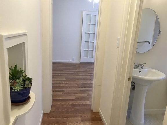 Hall looking towards living room