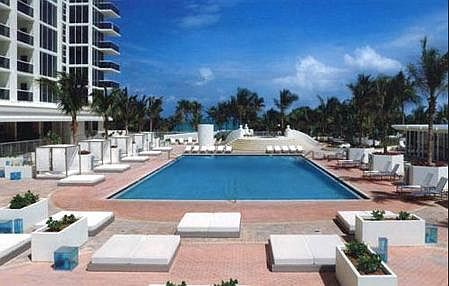 Pool area.