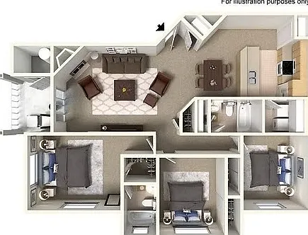 Walnut Creek Apartments — Photo 4