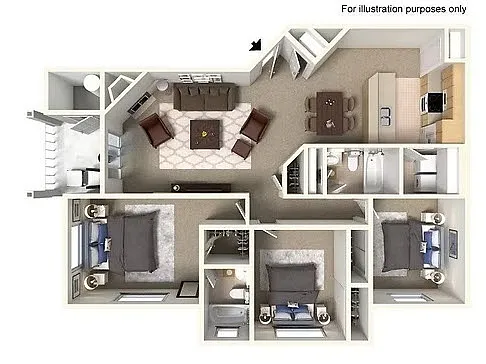 Floor plan Big Sky