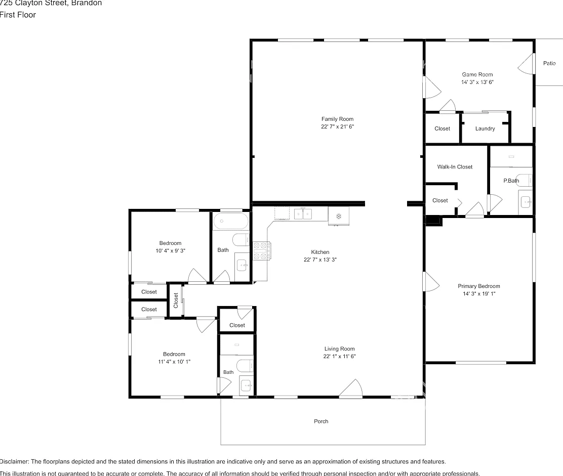 725 Clayton St Brandon, FL 33511 — Photo 2