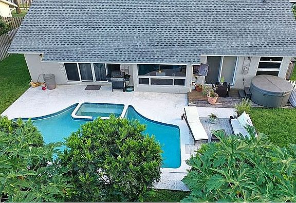 Back Yard Aerial View