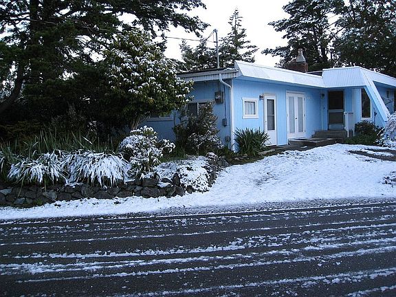 front: main door & side garden