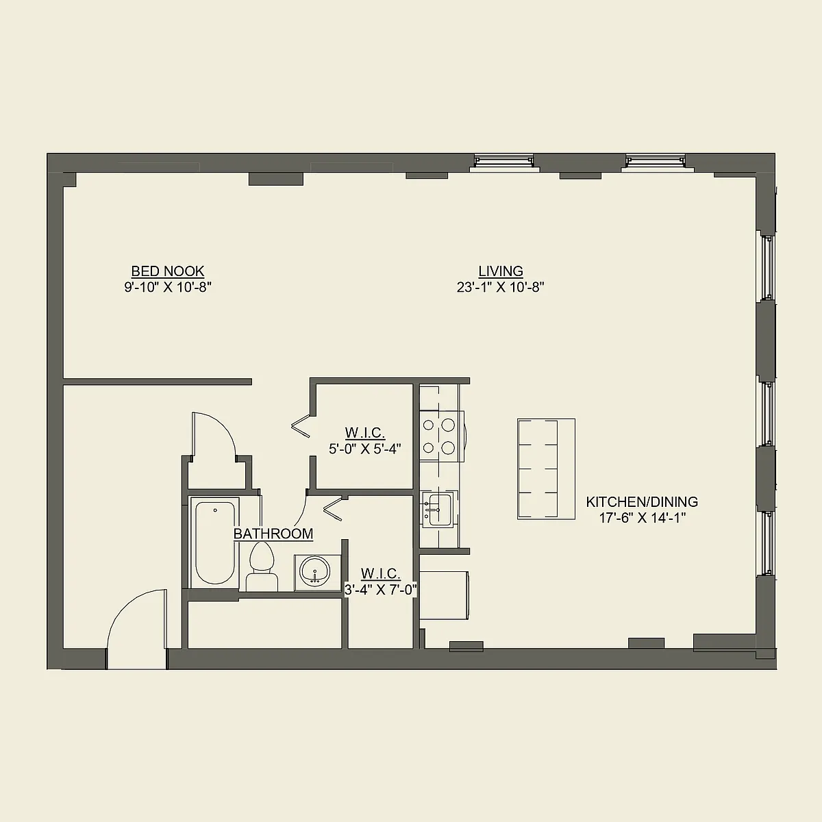 Floor plan DC13