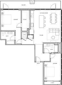 Floor plan B11