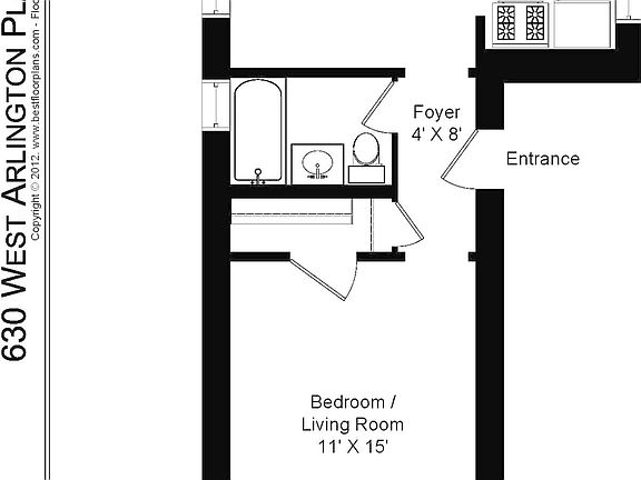 5th image of 634 W Arlington Pl #6