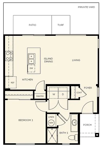 Floor plan A1