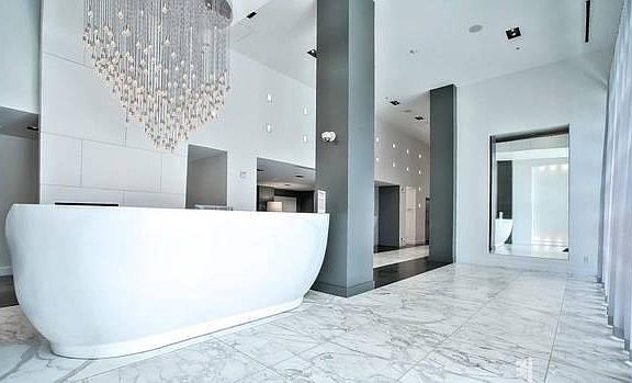 luxury building with tons of amenities