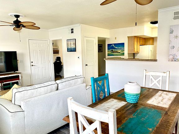 Peek-a-boo look into your private office room from living/dining and kitchen