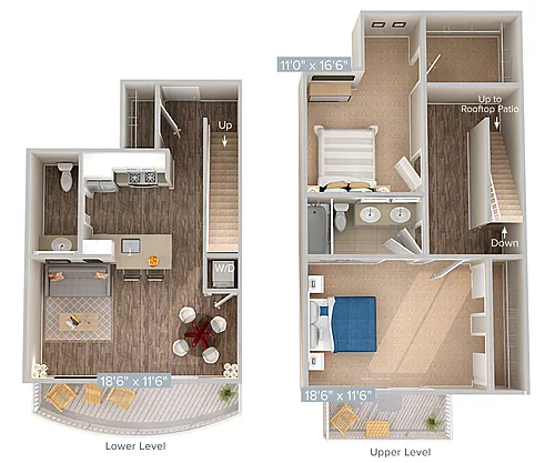 Floor plan B6-973