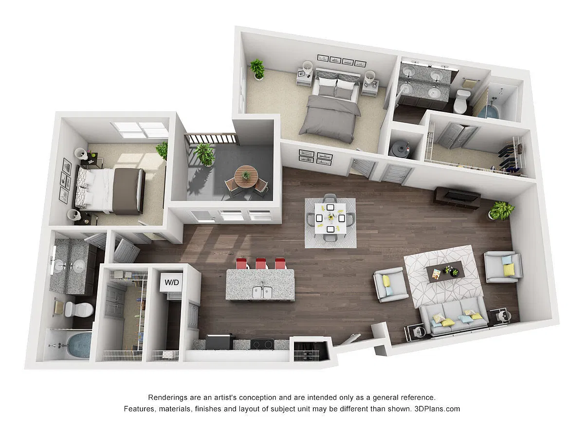Floor plan Van Brunt