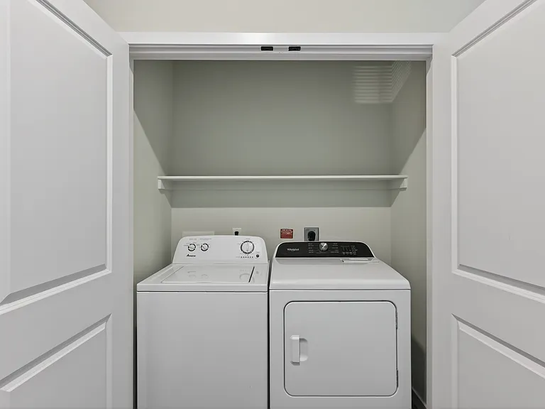 Convenience meets comfort with in-unit laundry.