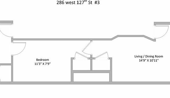 2nd image of 286 W 127th St APT 3