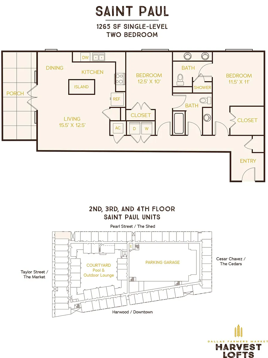 Floor plan Saint Paul