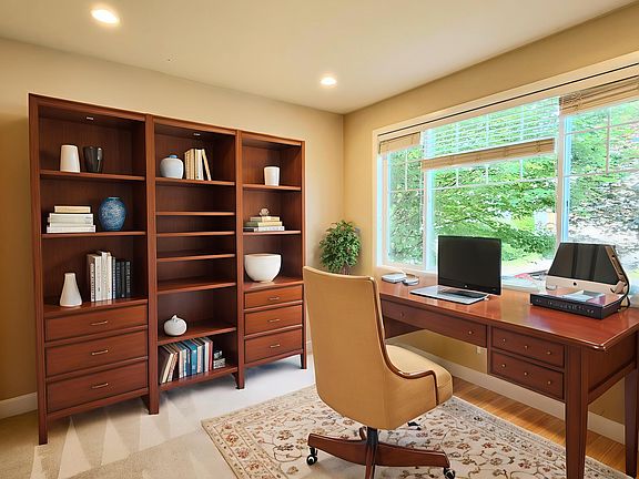 Office - virtually staged.