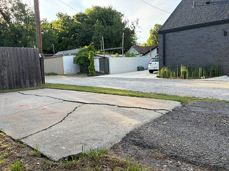 Parking pad for studio apartment