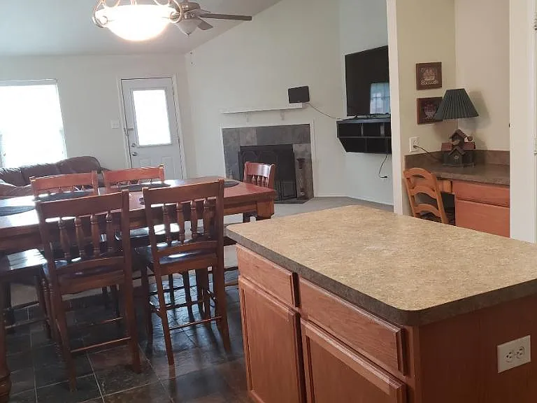 Island in kitchen