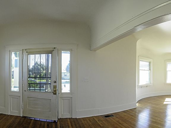 Suite A living area/Entry door