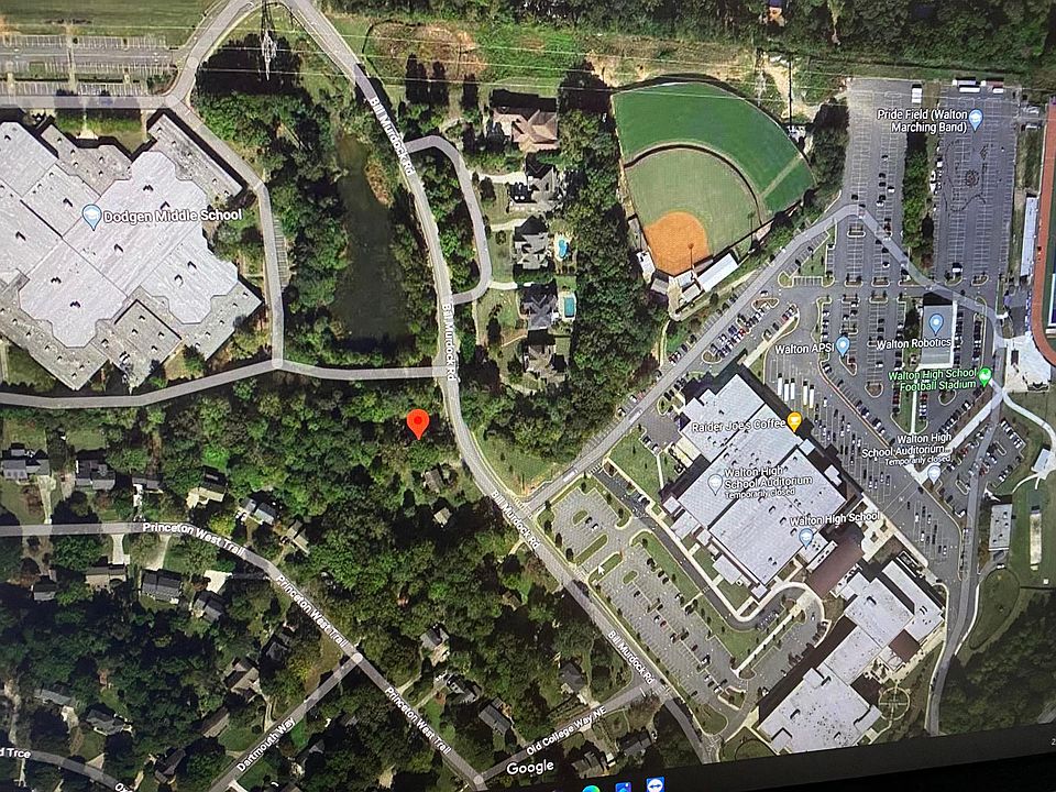 Location - Dodgen on the Left and Walton on the Right
