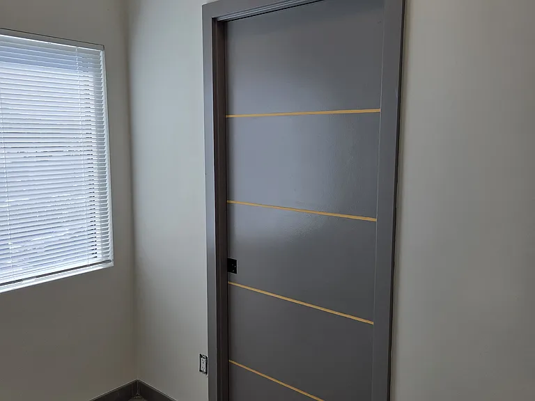 Bathroom pocket door