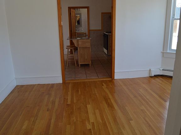 Living room into kitchen