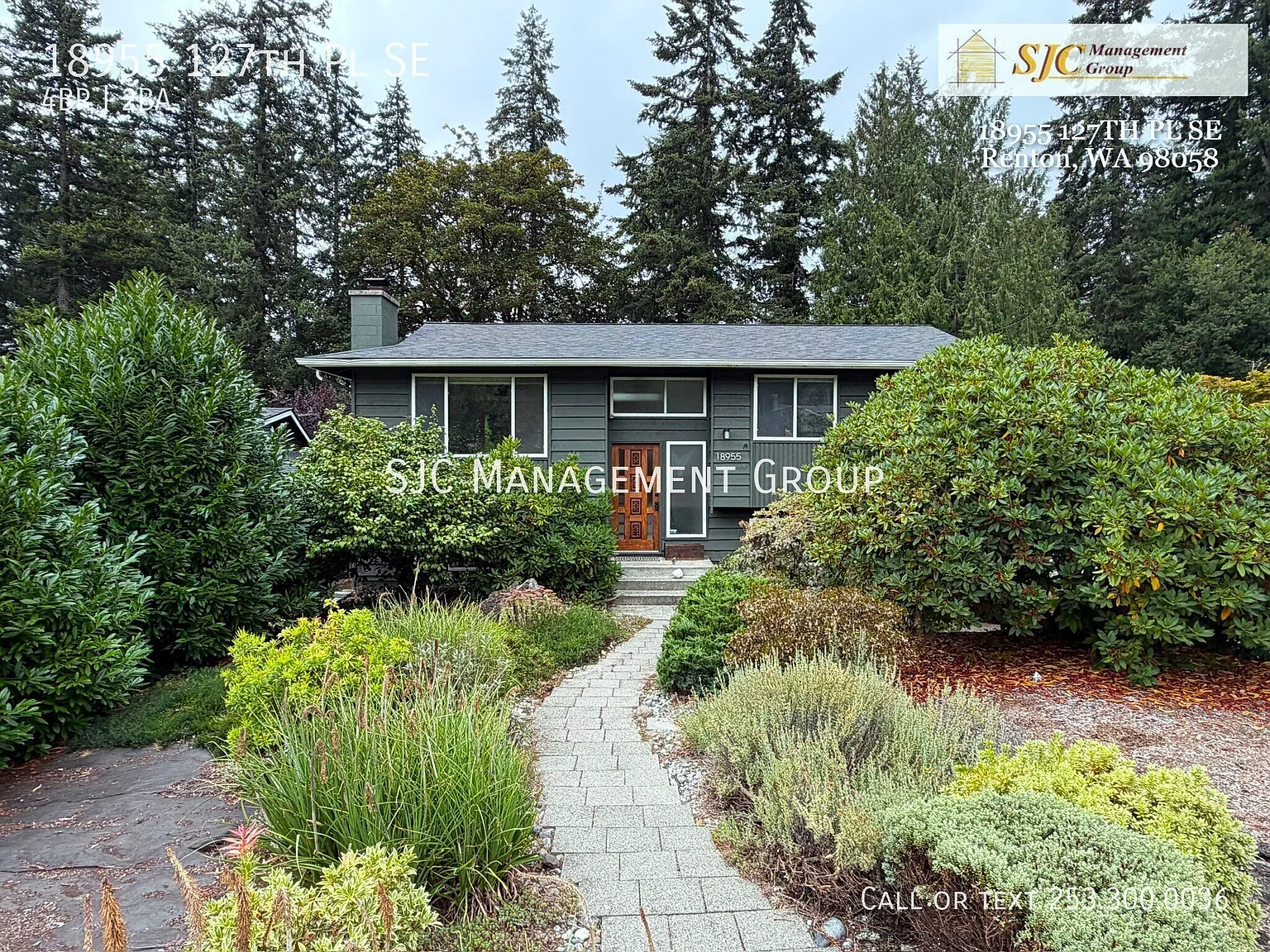 4 bedroom 1.75 bath Renton Split Level with Greenhouse — Photo 2