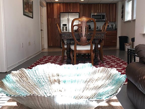 View of dining area/kitchen from living area
