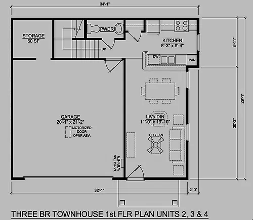 Floor plan 3 Bedroom