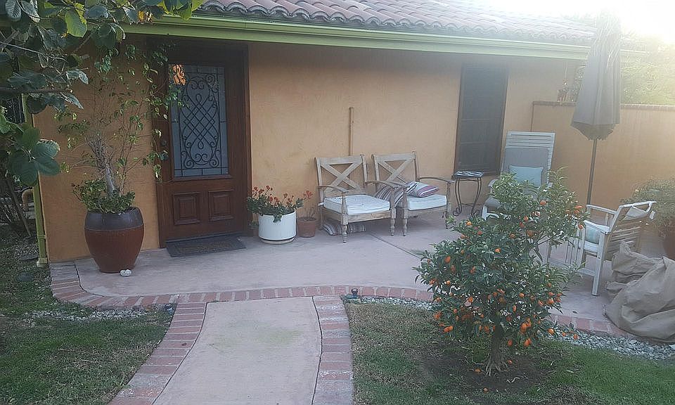 Guest house rear entrance