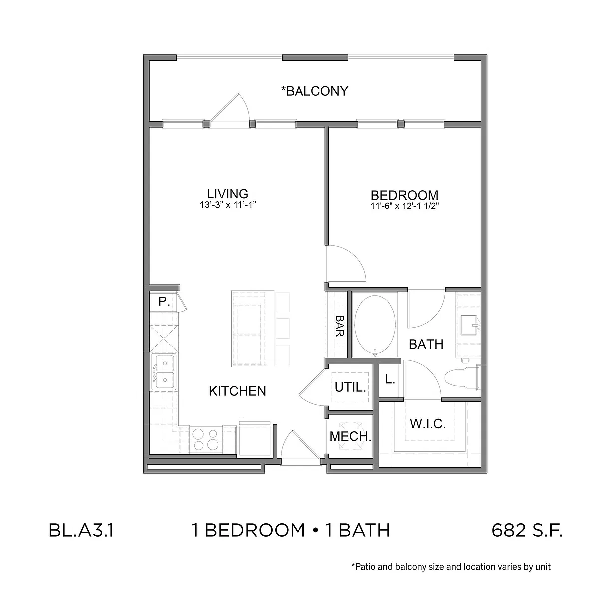 Floor plan BL.A3.1