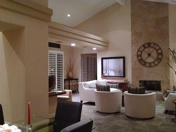 Living room-view from dining