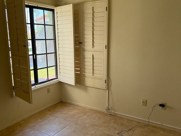 Bedroom 1 / Office on first floor to left of entry