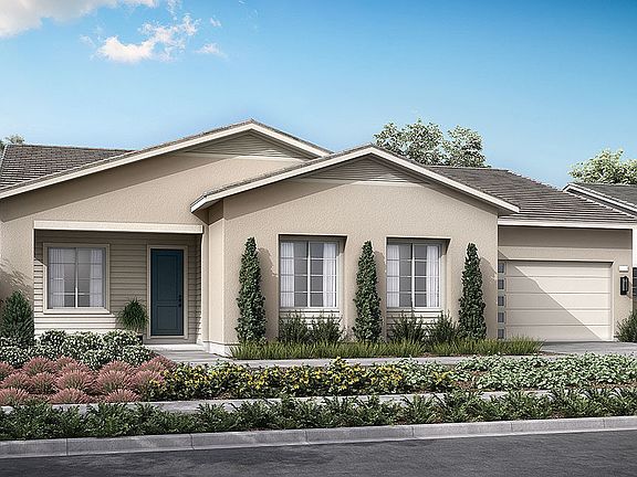 Transitional Ranch Exterior Style Rendering